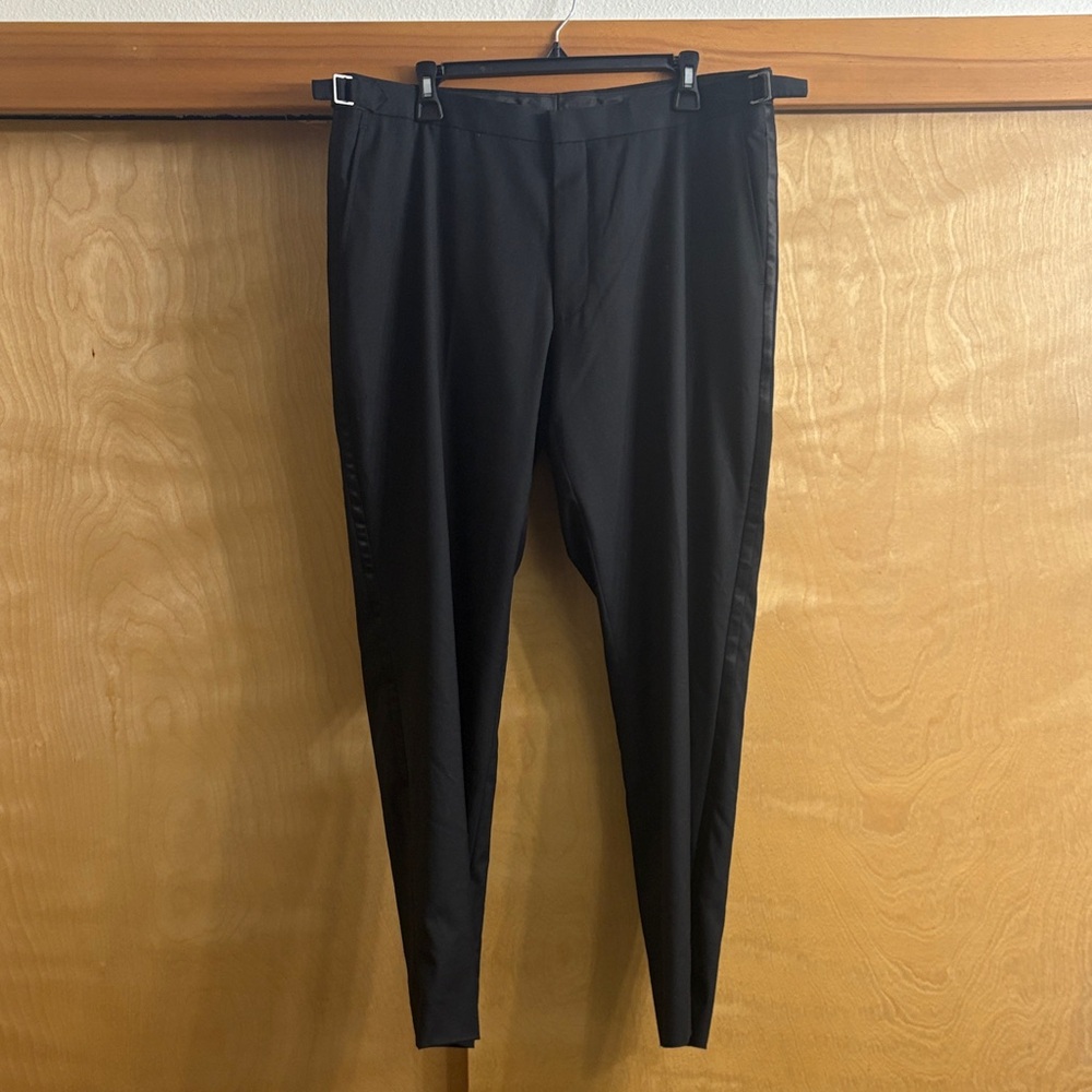 Alton Lane Tailored Fit Black Dress Pants Size 36
